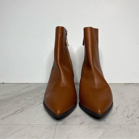 New! Linea Paolo Sadie Brown Heeled Bootie 12M - Picture 2 of 14